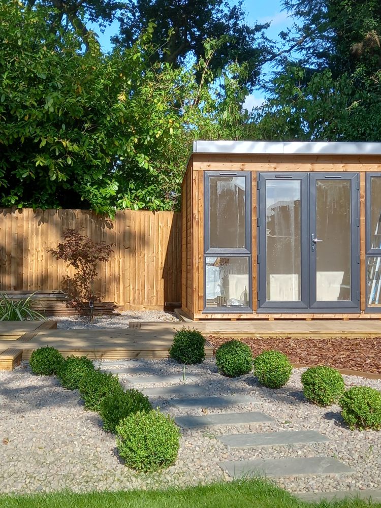 Off to work we go - What a great approach to the home office