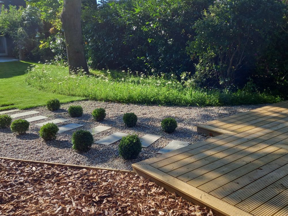 This multi-functional garden even incorporates a wildflower area